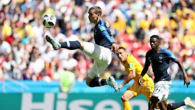 法國隊2比1戰勝澳大利亞