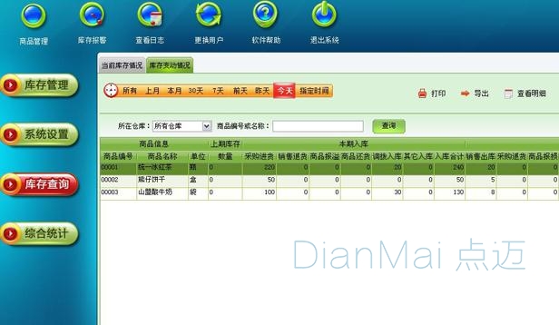 倉(cāng)庫(kù)管理軟件主要功能